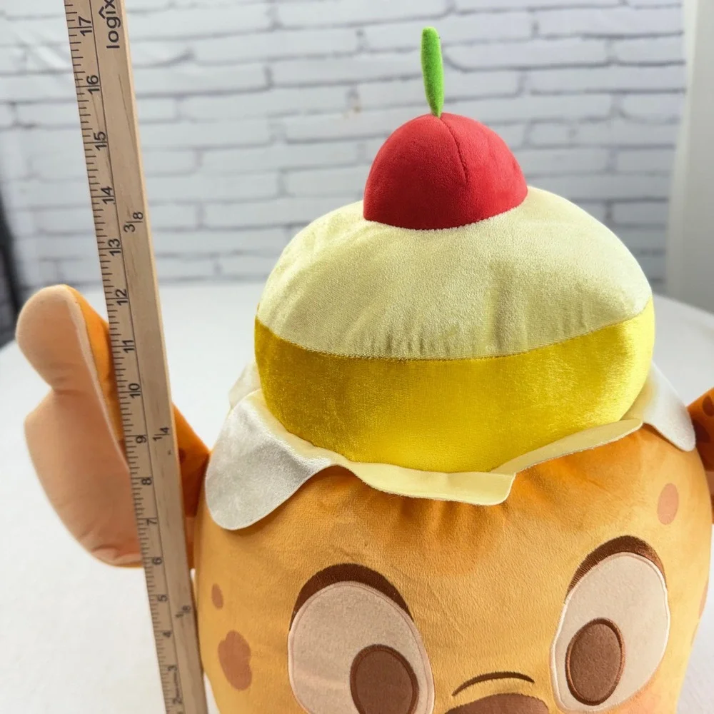 Disney Parks Munchlings Stitch Pineapple‎ Upside Down Cake Jumbo Plush